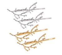 Didiseaon 1sacchetto Mollette Per Eleganti Lega Da Stile Coreano Argento Accessori Moda Per Donna e Ragazza Per Occasioni Speciali