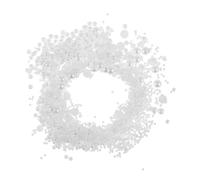 Didiseaon 1scatola Accessori di Perle Finte Decorazione di Vestiti Perle Perbleme Perla Accessori di Abbigliamento Pearle False Forniture Artigianali di Gioielli Addominali Bianca