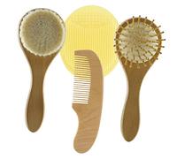 Didiseaon 1Set e Pettine per Pennello e Scrubber Silicone per Capelluto Dei Migliora La Circolazione e
