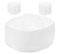 Didiseaon 1set Fasce Per Lavaggio Assorbenti Fascia Per Antiscivolo e Polsini Per Spa Della Per Bianco