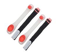 Didiseaon 2 Braccialetti LED Sicurezza Luminosa per Corsa e attività Outdoor Braccialetti Regolabili per Jogging con e Alta visibilità Notturna