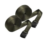 Didiseaon 2 Cinghie Regolabili in Nylon Resistenti con Fibbia Cricchetto per Fissaggio Bagagli e Carichi Esterni