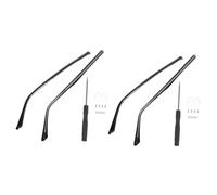 Didiseaon 2 Paia Accessori per occhiali forniture per occhiali sostituzione stanghetta occhiali aste per occhiali da sole in tempio degli occhiali parti di occhiali Lega di titanio