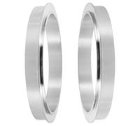 Didiseaon 2 Pezzi Anello di Tenuta in Alluminio per Bicchieri di Plastica 95-80mm, Guarnizione ad Alta Efficienza per Negozi di Tè al Latte e Ristoranti Fast Food