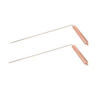 Didiseaon 2 pezzi Aste per Rabdomanzia in Rame 99% per Caccia AI Fantasmi Ricerca Acqua e Posizionamento Oro Multifunzionali Resistente