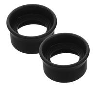 Didiseaon 2 Pezzi Binocolo Oculari in Gomma Protezioni Per Oculari Microscopio Standard Copertura Antiriflesso Per Binocolo Stereoscopico Accessorio