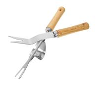 Didiseaon 2 Pezzi Estirpatore Manuale Inossidabile da Giardinaggio Leggeri e Compatti Ergonomico per Rimozione delle Erbacce