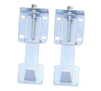 Didiseaon 2 Pezzi Gancio di Sollevamento Regolabile per Cappa da Cucina in Acciaio Laminato a Freddo Argento Installazione Nascosta e Manutenzione Facile per Montaggio a Parete Moderno