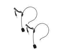 Didiseaon 2 pezzi Microfono Archetto Condensatore con Amplificatore Vocale per Speaker Compatibile con Amplificatori e Microfoni Wireless Riduce Rumori di Fondo per Conversazioni Chiare