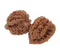 Didiseaon 2 Pezzi Palline Per Ginnastica Mano in Noce Naturale Per Esercizi e Antistress Con Stimolazione Dei Canali Energetici Sollievo Sciatica e Circolazione