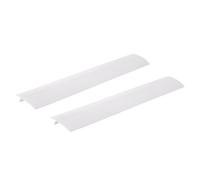 Didiseaon 2 pezzi Proteggi Piano Cottura con Copertura Antigrasso per Fessure Cucina Riempitivo Resistente al Calore Facile da e Installare Bianco