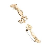 Didiseaon 2 Pezzi Spilla Donna in Lega Oro Stile Antico Statua della Vittoria Greca, Accessorio Versatile per Abiti Formali e Serate Eleganti