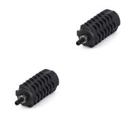 Didiseaon 2 Pezzi Stabilizzatore per Arco Compound Tp612 in Gomma Nera per | Riduzione delle Vibrazioni, Clip Resistente e Struttura Stampata, Uso nel Tiro e Sul Campo