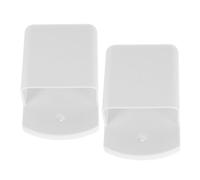 Didiseaon 2 Pezzi supporto per telecomando da parete arredamento supporto tv baia scatole portaoggetti scatole per stoccaggio assistenza telefonica supporto per la ricarica del cellulare AbS