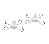 Didiseaon 2 Pz Accessori Per Aste Portaflebo Appendiabiti Per Asta Portaflebo Gancio Per Supporto Verticale Per Infusione Ganci Ospedalieri Gancio Per Rack Per Infusione Acciaio Inossidabile