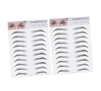 Didiseaon 2 Pz Adesivi Per Sopracciglia 3d Plasmatore Timbro Sopracciglio Etichetta Modellatori Parrucca Per Sopracciglia Modellamento Delle Sopracciglia Impostore Sopracciglia Finte Black