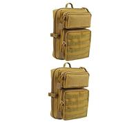 Didiseaon 2 Pz custodia family bag bustine travel kit borsa di pronto soccorso per il campeggio borse alla moda per le donne borsa medica per medicinali da escursionismo poliestere