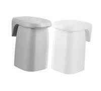 Didiseaon 2 Pz Deposito attrezzature odontoiatriche tazza per il lavaggio della bocca tazze per lavarsi i denti bicchiere da bagno tazza da bagno porta dentifricio bagno portaspazzolino pp