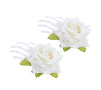 Didiseaon 2 Pz Fermagli Per Di Halloween Mollette Per Bambine Pettini Laterali Forcina Del Cranio Pettine Accessori Per Da Ragazza Presa Floccaggio Di Simulazione Beige