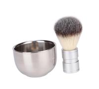 Didiseaon 2 Pz spazzola per barba per la pulizia spazzola per di tasso spazzola per lo styling dei baffi spazzola nylon beard brush spazzola per barba da uomo Manuale