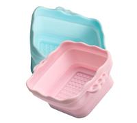 Didiseaon 2 Pz Spazzola per cosmetici brush cleaner pulisci pennelli make up spazzola per il trucco strumenti per tappeti pennello detersivo detergente per pennelli detergenti per pennelli