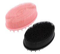 Didiseaon 2 Pz spazzola per il bagnetto spazzola per massaggio da bagno spazzola per massaggi per bambini hair brush scalp massage strumento per il bagnetto Spazzola per infantile