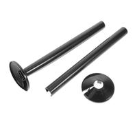 Didiseaon 2 Set Copertura per Tubi da Parete in Plastica Nera Design Efficiente e Installazione Facile, Copritubo Termosifone Decorativo per Tubi di Riscaldamento