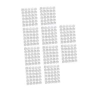 Didiseaon 20 Fogli Di Ciglia Finte In Carta Di Alluminio Colla Pad Per Ciglia Extension Ciglia Strumento Adesivi Per Unghie Argento