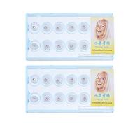 Didiseaon 20 Pezzi Decorazioni Dentali con Cristalli Scintillanti Ornamenti Leggeri e Sottili per Denti e Unghie con Scatola Custodia Colore Casuale Accessori Colore Casuale