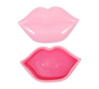 Didiseaon 20 Pezzi Maschera Per Le Labbra Gel Cura Della Pelle Maschera Per Labbra Dormiente Durante La Notte Raffreddamento Lucentezza Maschera Il Tuo Labbro Riduce Glicole Propilenico Rosa