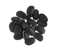 Didiseaon 20pezzi Naselli Silicone Antiscivolo Per e Sole Naselli Per Montature Ottiche Confezione Da Nero