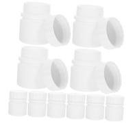 Didiseaon 24pezzi Flaconi Ricaricabili in Hdpe Piccole Bottiglie per Medicinali da Viaggio Contenitori per Pillole Tappi Sigillati per Viaggi e Uso Quotidiano