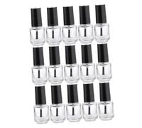 Didiseaon 25pezzi Bottiglie Per Unghie Contenitori Vuoti Per Nail Art e Smalti Per Conservare Colori Personalizzati e Te Design Antisversamento e