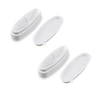 Didiseaon 2pezzi Astuccio Per Nail Art Vassoi Per Glitter e Polvere Da Immersione Accessorio Resistente Per Raccolta Di Polvere Per French Dip