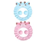 Didiseaon 2pezzi Cuffia Da Doccia Per Ragazzo Ragazza Realizzata in Eva Di Protegge Gli Occhi Dallo Shampoo e Dall Acqua Per Lavaggi e Acconciature