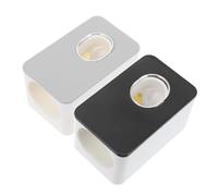 Didiseaon 2pezzi Dispenser Per Dentifricio Senza Fili Filettatura Adattabile Per Dentifricio Design Rimovibile Per Facile Pulizia Adatto Per Superfici in Piastrelle Di Ceramica Marmo