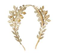 Didiseaon 2pezzi Leaf Bridal Headband Copricapo Barocco Foglie Per Matrimonio Accessori Vintage Per Sposa Adatto Feste e Speciali