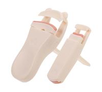 Didiseaon 2pezzi Piegaciglia Portatile Con Angolo Largoe Sostitutivi Per Curl Naturale Strumento Per Donne e Ragazze