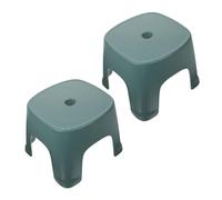 Didiseaon 2pezzi Rialzo Per Pvc Di Sgabello Passo Per Bagno Toilette Per Anziani Colore Verde Chiaro Pratico Leggero Per Uso Domestico Ufficio