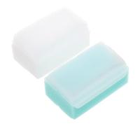 Didiseaon 2pezzi Spazzola in Spugna Gantong Ergonomica Per Ragazzo Ragazza Ragazza e Ragazzo Piccola Per Testa Resistente All Usura Durevole e Comoda Portatile Per Bagno Riutilizzabile Per u