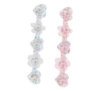 Didiseaon 2sets Supporto Per Unghie in Resina Trasparente Espositore Per Unghie Finte Supporto Magnetico Per Pittura Per Pratica Nail Art e Striscia Portatile e Leggero Per Casa e Salone