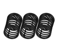 Didiseaon 3 Pezzi Copertura Protettiva Protezione dal Calore e Sicurezza per Pistola Termica in Plastico Nero per Ugello Caldo, per Riparazione Schede Elettroniche