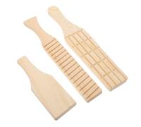 Didiseaon 3 Pezzi Set di Attrezzi per Argilla in Legno Leggero per Ceramica e Scultura, Pagaia di Argilla Riutilizzabile, per Studi e Laboratori di Artisti Professionisti e Principianti