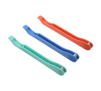 Didiseaon 3 Pezzi Utensile per Foglia di Vetro Colorato in Plastica | Operazione Mano, Riduce il Sollevamento dei Bordi, Ergonomico, per Hobbisti ed Esperti