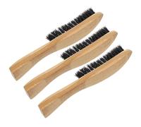 Didiseaon 3 Pz Spazzola Per Barba Spazzola Morbida Per Barba Pettine Per Barba Da Uomo Ammorbidire La Spazzola Lisciante Pulita Rasatura Per Uomini Setola Di Baffi Di Setola
