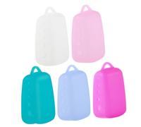 Didiseaon 3 Set Di Tappi Per Spazzolino Manuale Custodia Universale in Silicone Per Spazzolino Da Viaggio Coperchi Per Spazzolino Portatile Per Campeggio 5 Pezzi*3