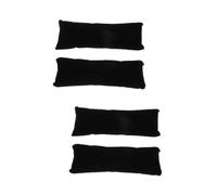 Didiseaon 3 Set Guarda Il Cuscino Gruppo Musicale Display Cuscino Per Esposizione Di Gioielli Guardare I Cuscini in Pelle Scamosciata Tampone Braccialetto Orologio Black Flanella 2 Pezzi * 3