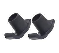 Didiseaon 3 Set Tappetini Da Slitta Antiscivolo Deambulatore Scivola Per Deambulatore Pieghevole Occhiali Ghetta Deambulatori Pieghevoli Scivolano All'aperto Cieli Black Plastica 2 Pezzi * 3