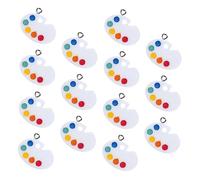 Didiseaon 30 pezzi Pendenti Forma Tavolozza Pittorica per Gioielli Fai da Te Charm Leggeri e Resistenti per Orecchini e Collane Accessori Creativi per DIY