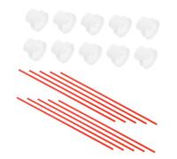 Didiseaon 30 pezzi Ugelli Spray per Bombolette Vernice Beccucci Regolabili in Plastica Resistenti per Uso Domestico e Industriale Kit Riparazione Aerosol per Graffiti e Lavori